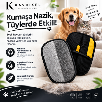 Kumaşa Nazik, Tüylerde Etkili!